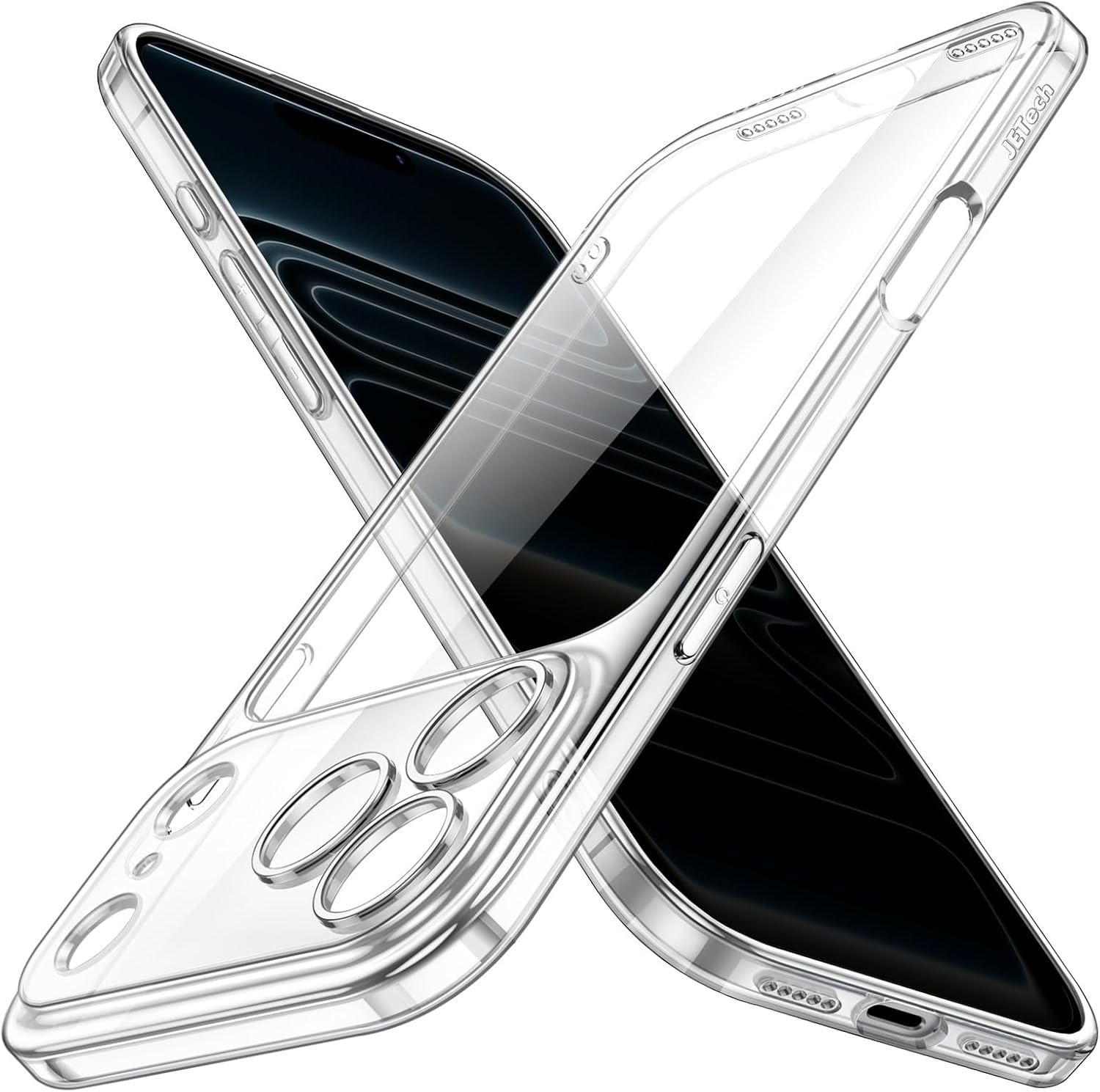 iPhone 17 Pro 6.3-Inch with Camera Lens Full Protection, Ultra-Thin Lightweight Clear Minimalist Protective Phone Cover (Clear)