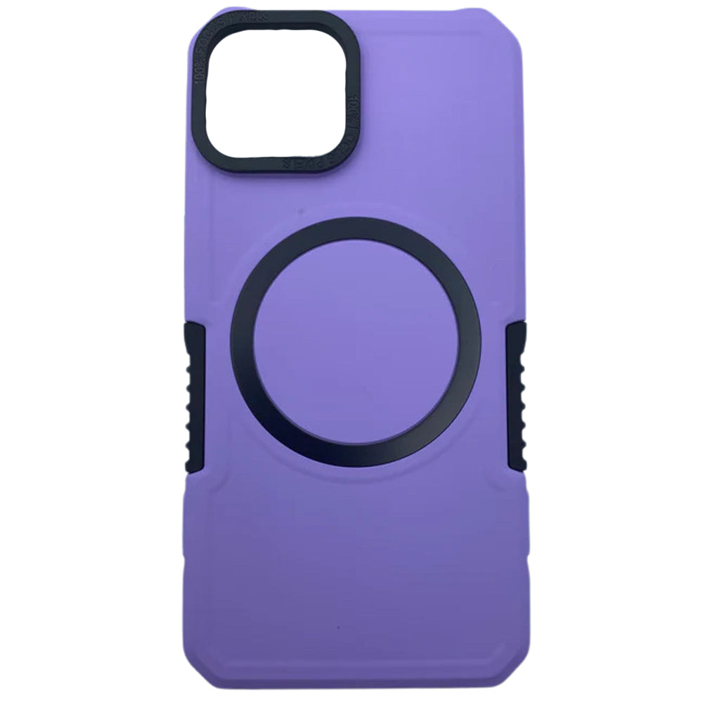 iPhone 15 MagSafe Armor Case - Purple