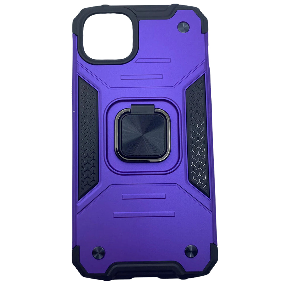 iPhone 15 Pro Max Armor-X Defender Case with 360° Rotating Ring Holder – Rugged Protective Cover